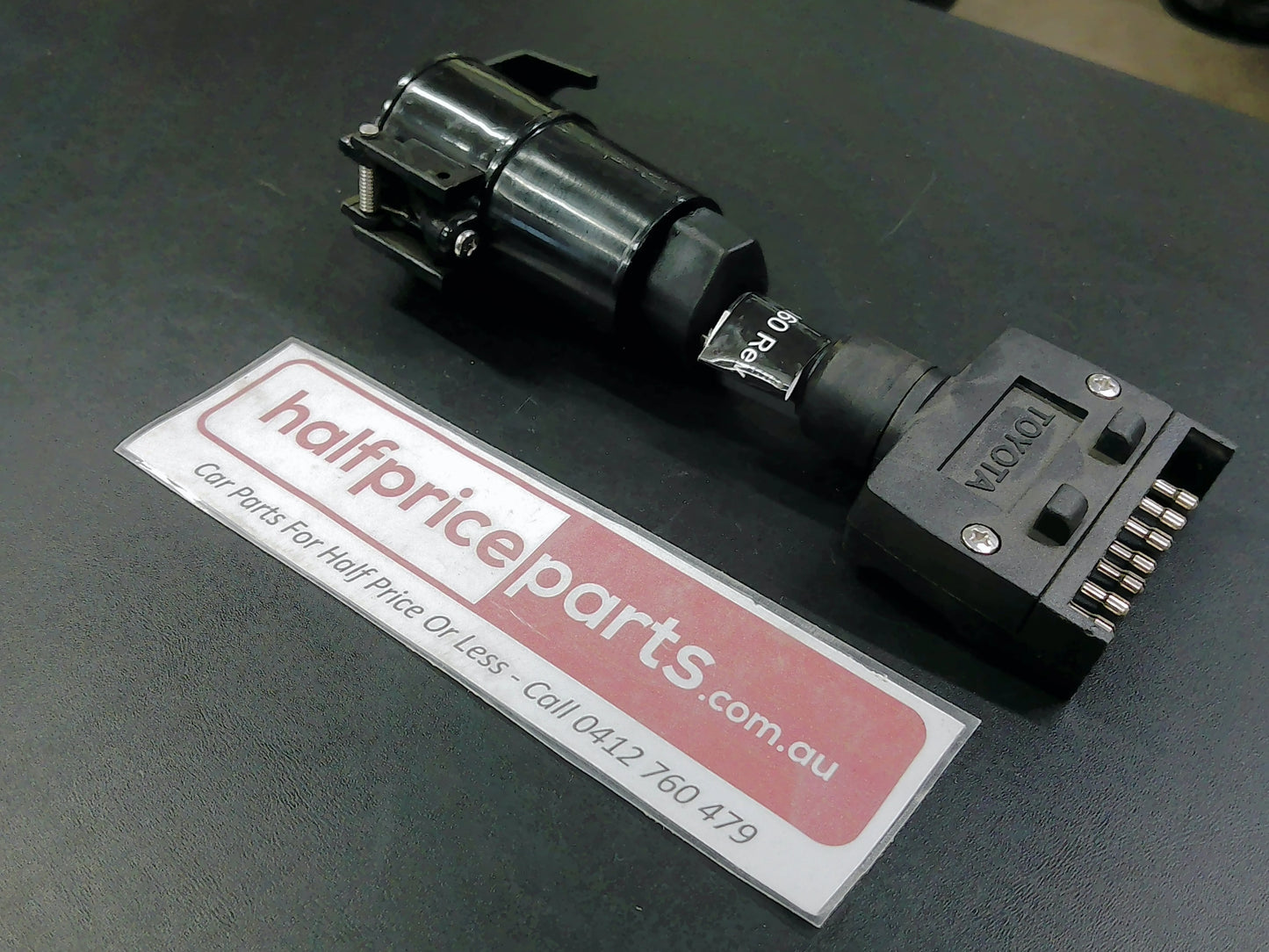 Toyota Genuine Trailer Adapter Large 7 Pin Round To 7 Pin Flat New Part