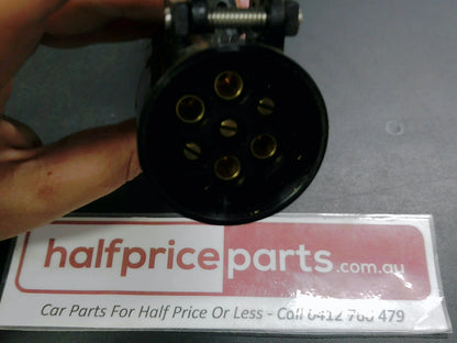 Toyota Genuine Trailer Adapter Large 7 Pin Round To 7 Pin Flat New Part