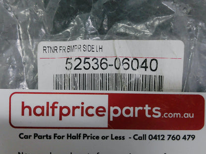 Toyota Camry Genuine Left Hand Front Bumper Bar Retainer New Part