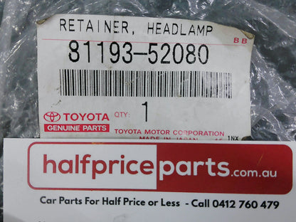 Toyota Yaris Genuine Right Hand Front Headlight Retainer New Part