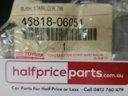 Toyota Camry Genuine Rear Stabilizer Bush New Part