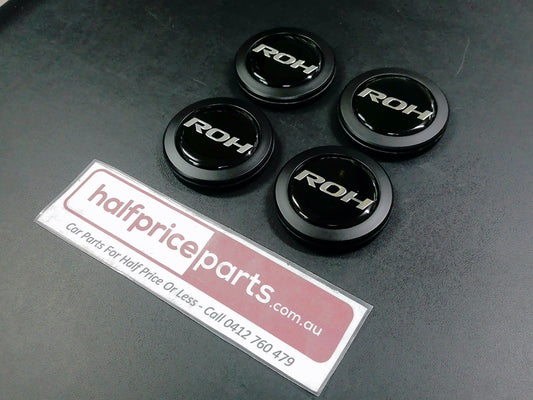 ROH Alloy Wheel Centre Caps Set Of 4 New Part