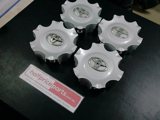 Toyota Hilux Genuine Alloy Wheel Centre Cap - Set of 4 - Used Part