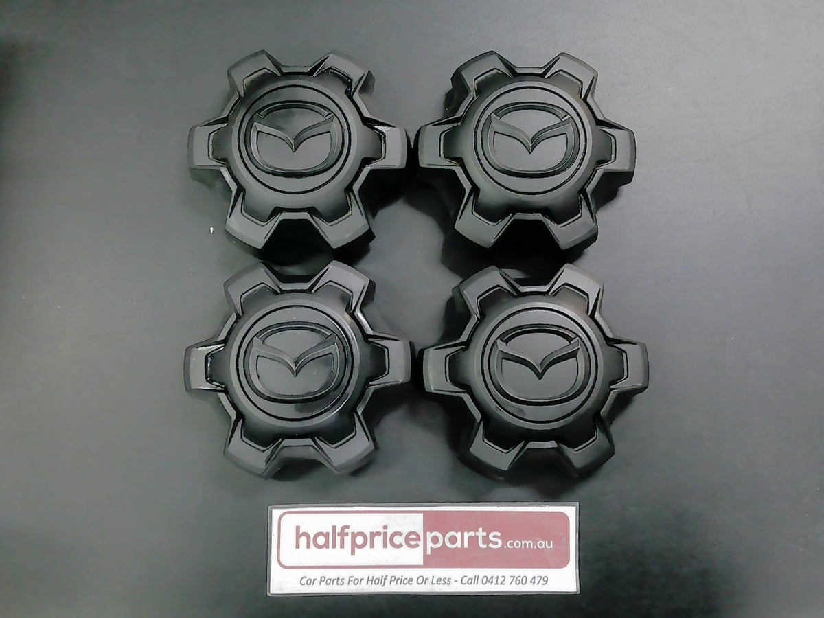 Mazda BT-50 Genuine Steel Wheel Centre Caps - Set Of 4 - Used Part
