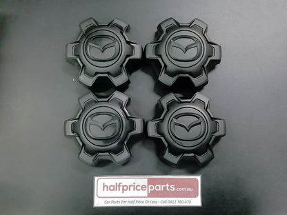 Mazda BT-50 Genuine Steel Wheel Centre Caps - Set Of 4 - Used Part