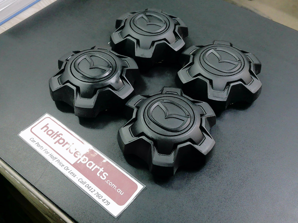 Mazda BT-50 Genuine Steel Wheel Centre Caps - Set Of 4 - Used Part