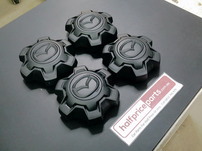 Mazda BT-50 Genuine Steel Wheel Centre Caps - Set Of 4 - Used Part