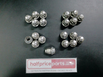 Jeep Wrangler Genuine Wheel Nuts - Set of 20 - Used Part