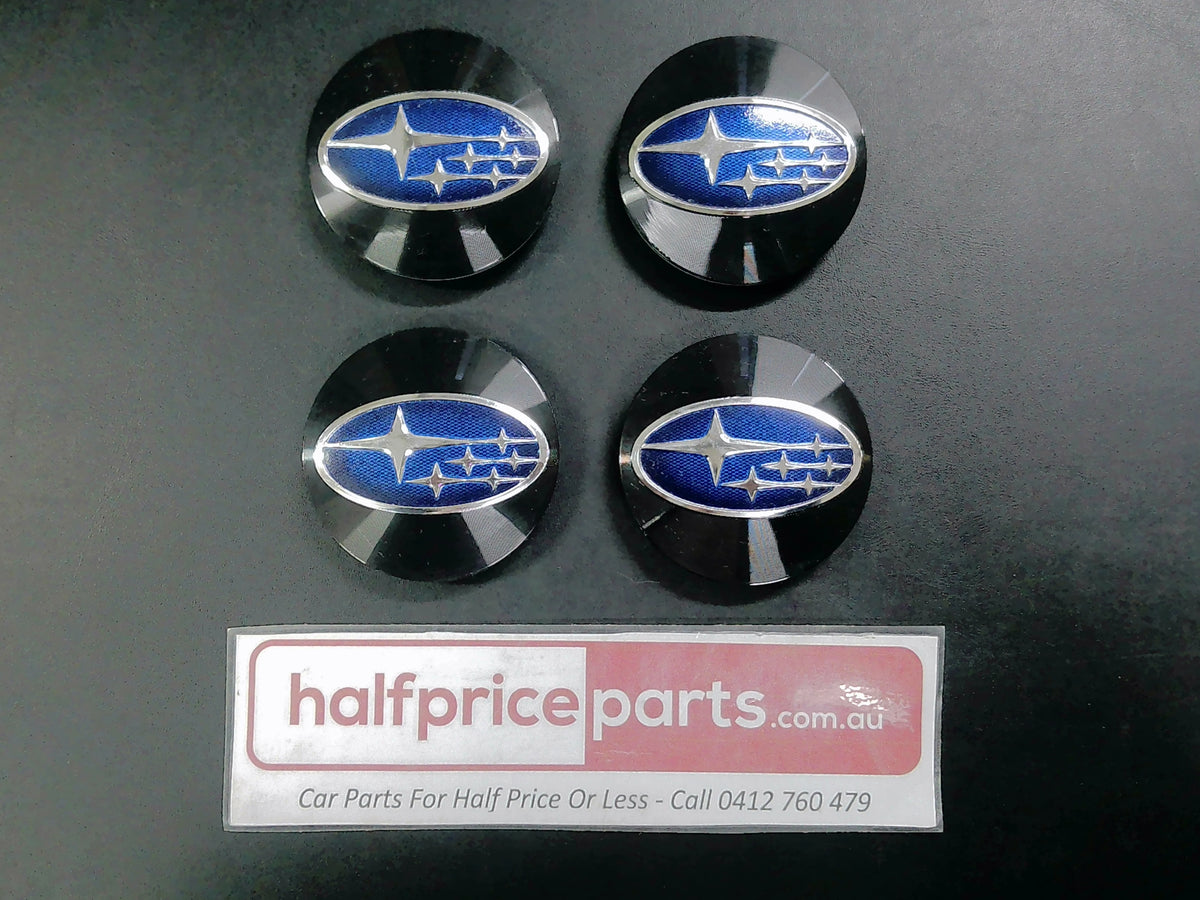 Subaru XV Crosstrek/WRX/Outback/Impreza/Forester Genuine Alloy Wheel Centre Caps - Set  Of 4 - Used Part