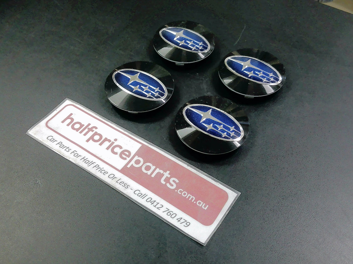 Subaru XV Crosstrek/WRX/Outback/Impreza/Forester Genuine Alloy Wheel Centre Caps - Set  Of 4 - Used Part