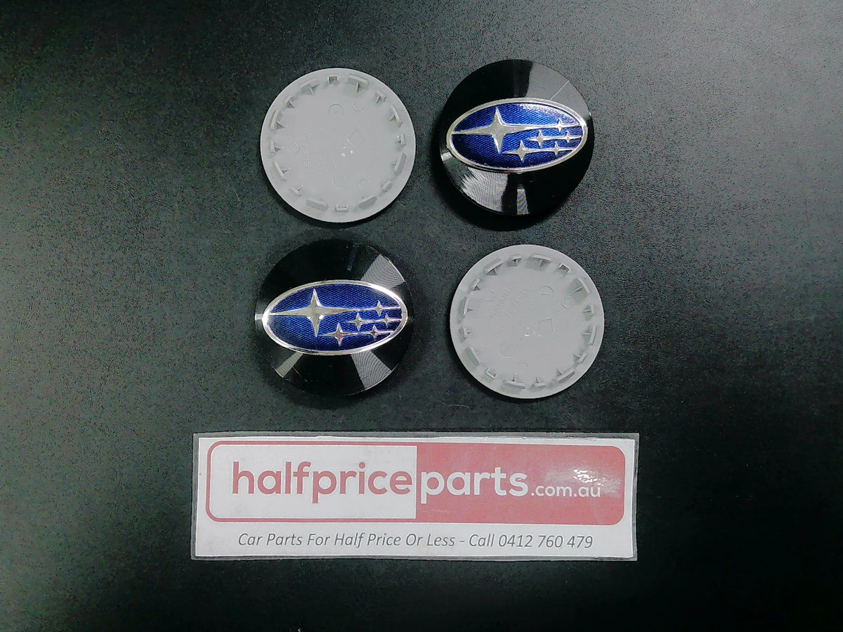 Subaru XV Crosstrek/WRX/Outback/Impreza/Forester Genuine Alloy Wheel Centre Caps - Set  Of 4 - Used Part