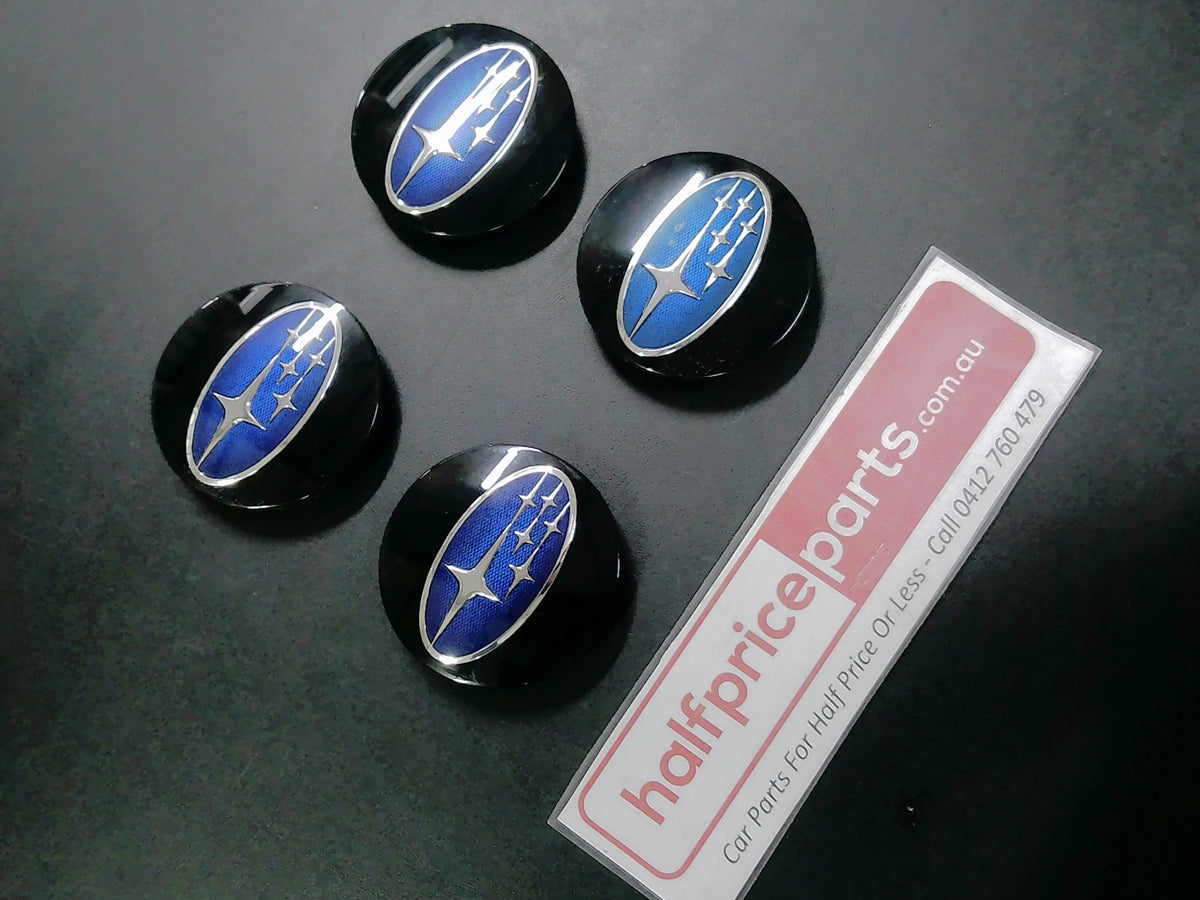 Subaru Outback/Forester/Liberty/XV/Impreza Genuine Alloy Wheel Centre Caps -  Set  Of 4 - Used Part