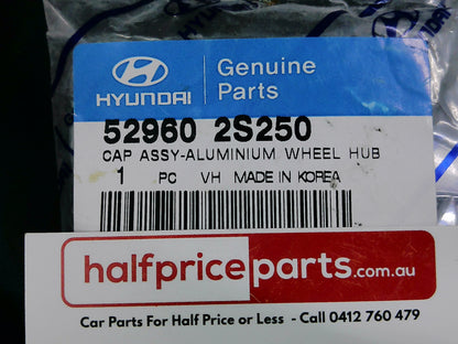 Hyundai Granduer/I20/I30/IX35/Santa Fe/Sonata/Tucson Genuine Alloy Centre Cap - Set Of 4 - New Part
