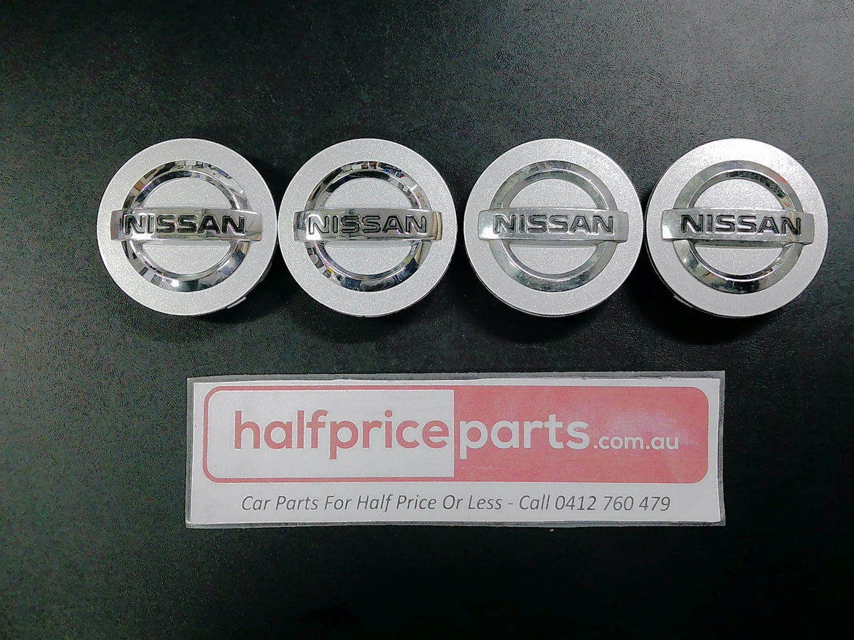 Nissan Dualis/Qashqai/Juke/X-Trail/Pathfinder/Leaf/Pulsar/Micra/Navara Genuine Alloy Wheel Centre Cap - Set Of 4 - Used Part