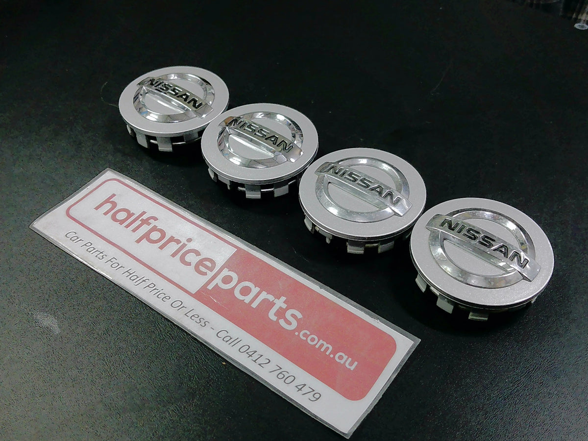 Nissan Dualis/Qashqai/Juke/X-Trail/Pathfinder/Leaf/Pulsar/Micra/Navara Genuine Alloy Wheel Centre Cap - Set Of 4 - Used Part