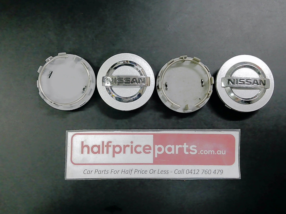 Nissan Dualis/Qashqai/Juke/X-Trail/Pathfinder/Leaf/Pulsar/Micra/Navara Genuine Alloy Wheel Centre Cap - Set Of 4 - Used Part