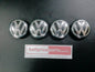 VW Golf/Passat/Jetta/Tiguan/Touareg/Amarok/Caddy/Transporter/Beetle/EOS Genuine Alloy Wheel Centre Cap - Set Of 4 -Used Part