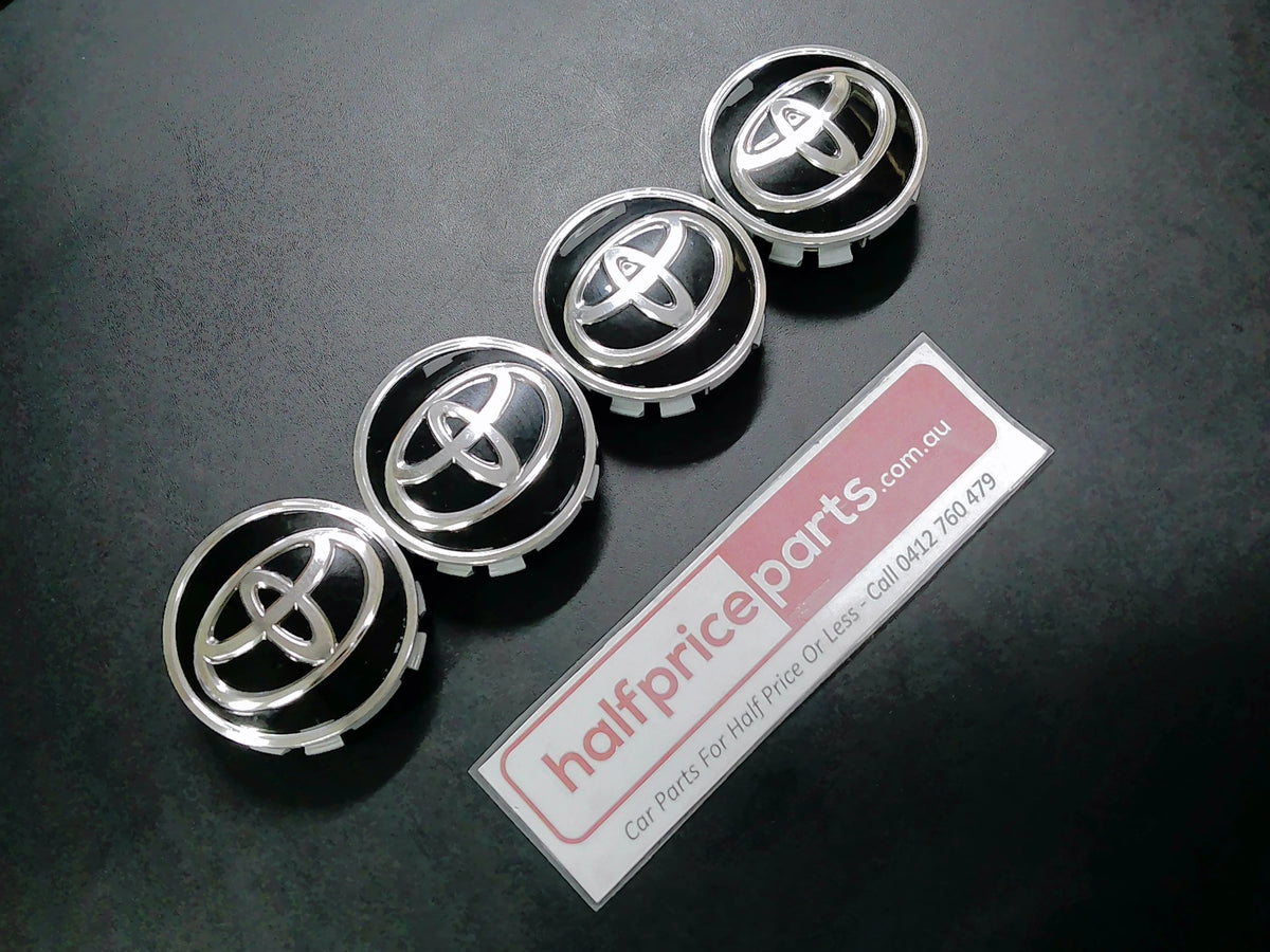 Toyota Yaris/Corolla/Prius Genuine Alloy Wheel Centre Caps Set Of 4 Used Part