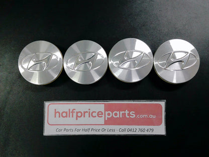Hyundai I30/Palisade Genuine Alloy Wheel Centre Caps - Set  Of 4 - Used Part