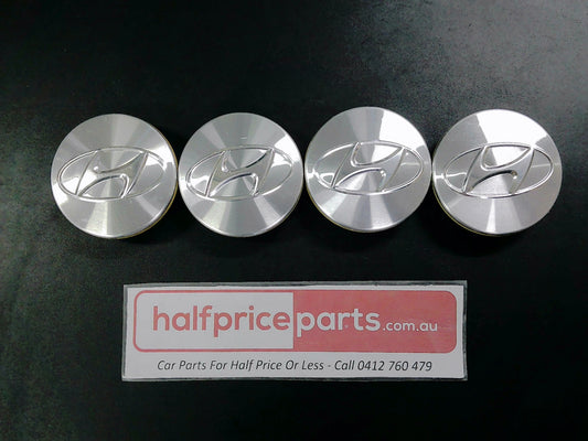 Hyundai I30/Palisade Genuine Alloy Wheel Centre Caps - Set  Of 4 - Used Part