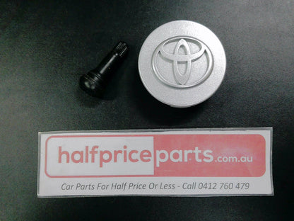 Toyota Rav4 Genuine Alloy Wheel Centre Cap + Valve Stem New Part