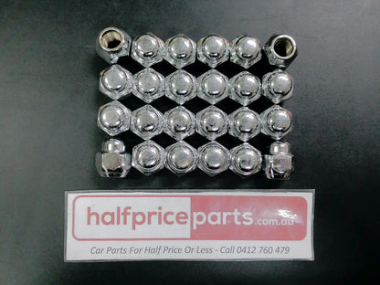 Wheel Nuts Set of 24 Used Part