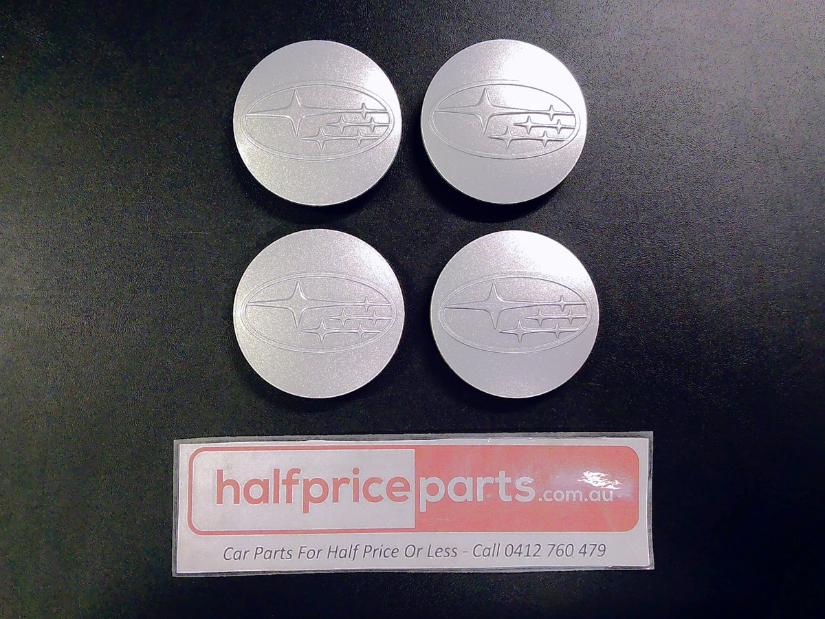 Subaru Forester/Impreza/Liberty/Outback/WRX/Tribeca Genuine Alloy Wheel Centre Caps Set Of 4 New Part