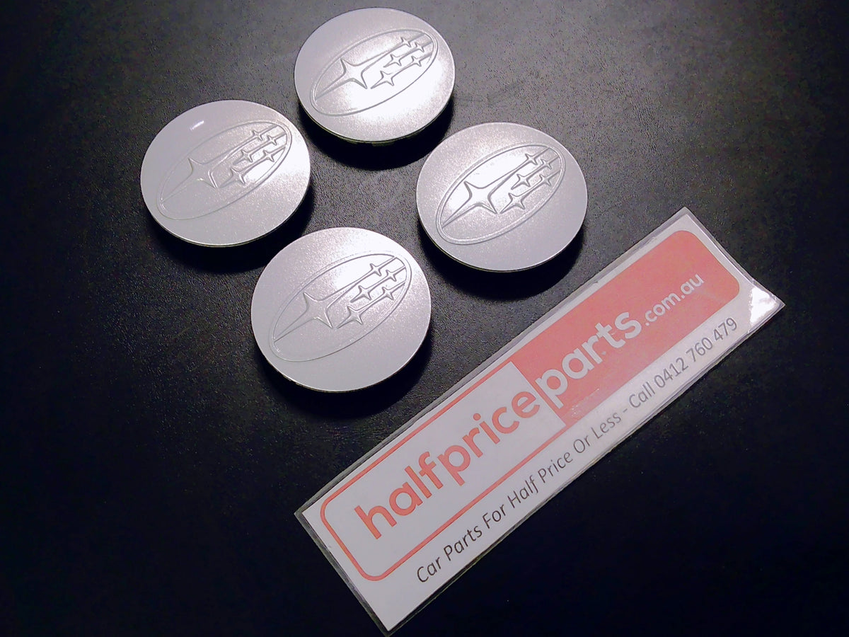 Subaru Forester/Impreza/Liberty/Outback/WRX/Tribeca Genuine Alloy Wheel Centre Caps Set Of 4 New Part