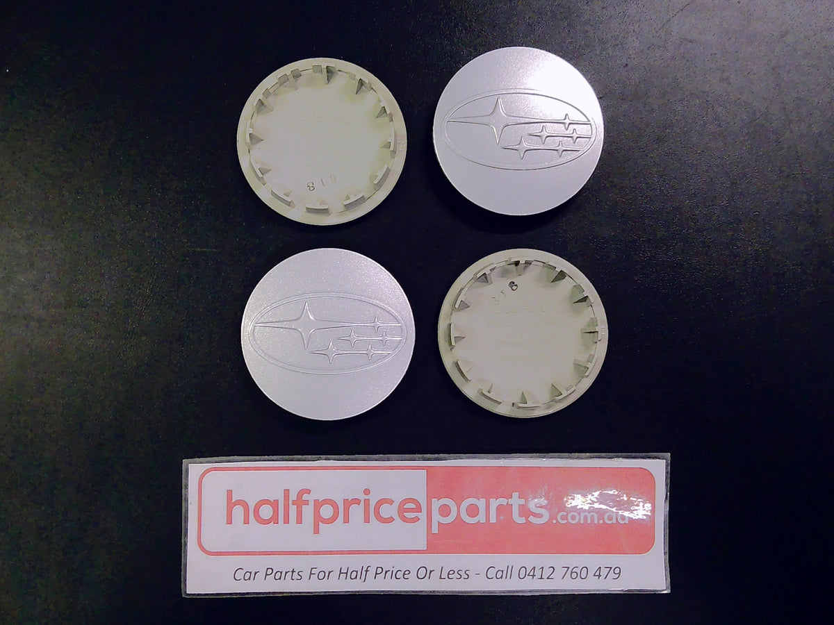 Subaru Forester/Impreza/Liberty/Outback/WRX/Tribeca Genuine Alloy Wheel Centre Caps Set Of 4 New Part