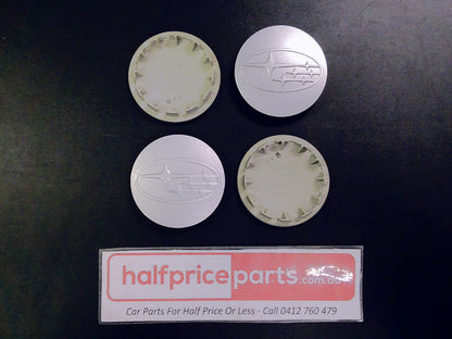 Subaru Forester/Impreza/Liberty/Outback/WRX/Tribeca Genuine Alloy Wheel Centre Caps Set Of 4 New Part