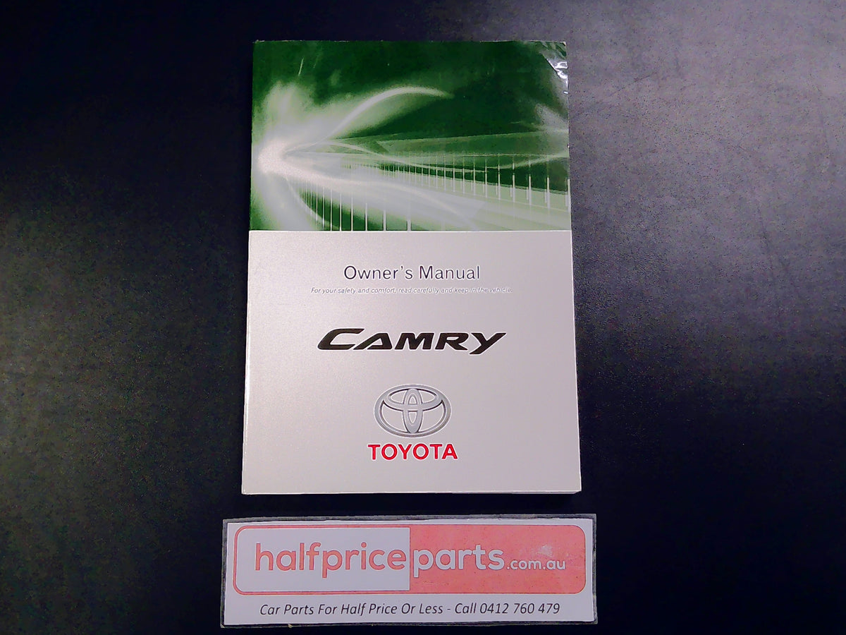 Toyota Camry Genuine Owners Manual New Part