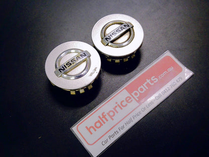 Nissan D40 Navara/R51 Pathfinder Genuine Alloy Wheel Centre Cap Set Of 2 Used Part