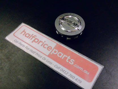Nissan Dualis/Qashqai/Juke/X-Trail/Pathfinder/Leaf/Pulsar/Micra/Navara Genuine Alloy Wheel Centre Cap - Grey - Used Part&nbsp;