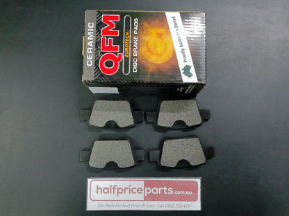 QFM Eurotech Ceramic Rear Brake Pad Set Suits Peugeot 307/Citroen C4 New Part