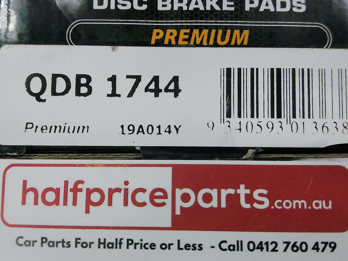 QFM Front Brake Pad Set Suits Subaru Impreza/Legacy/Forester New Part