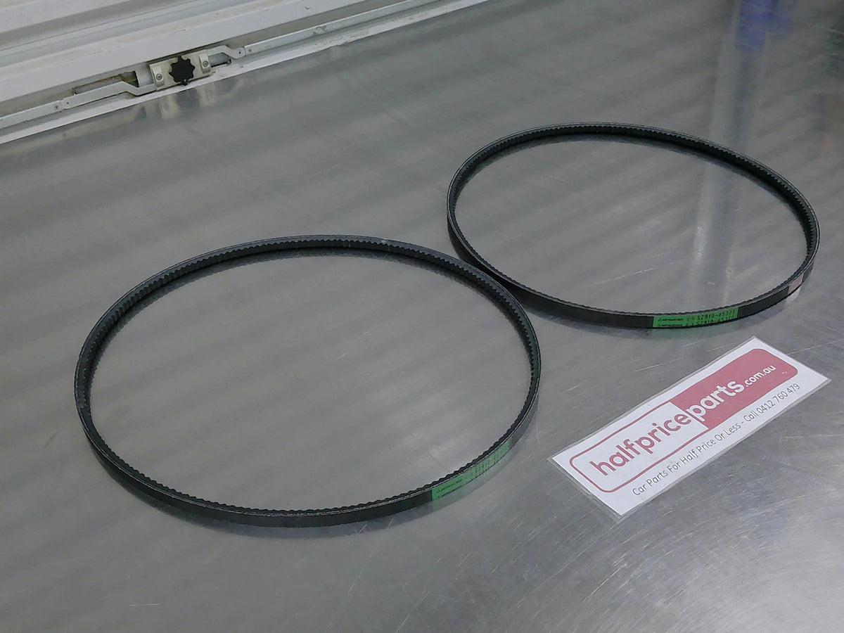 Toyota Coaster Bus Genuine Fan Belt And Alternator Belt Set New Pat