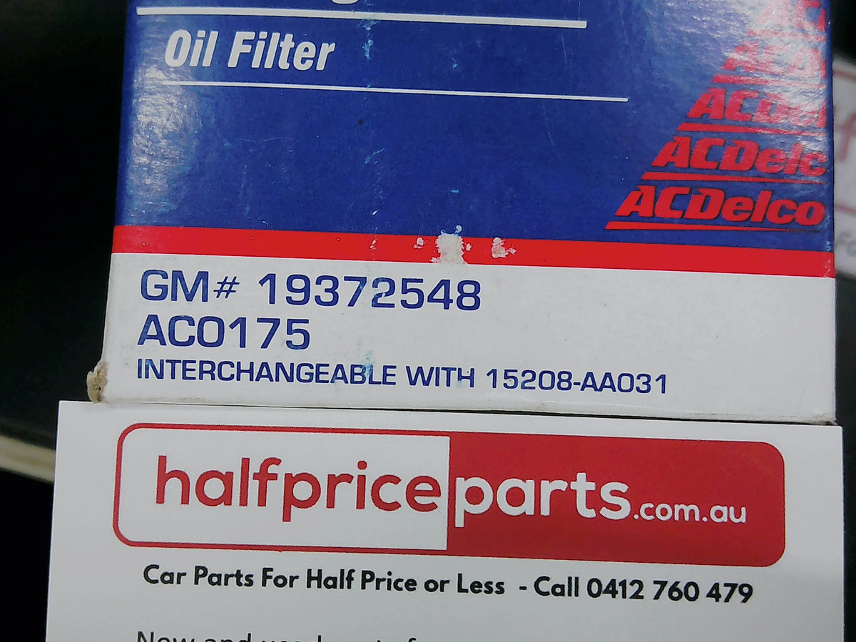 ACDelco Oil Filter Suits Subaru Outback/Liberty/Tribeca New Part