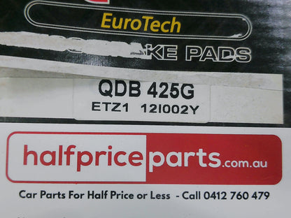 QFM Eurotech Front Brake Pads Set Suits Mercedes Benz New Part