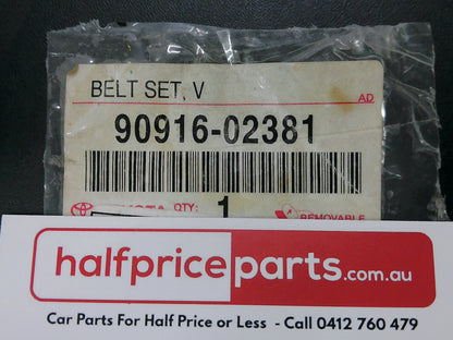 Toyota Hilux/Landcruiser Prado/Hiace/Townace Genuine Fan/Alternator Belt New Part