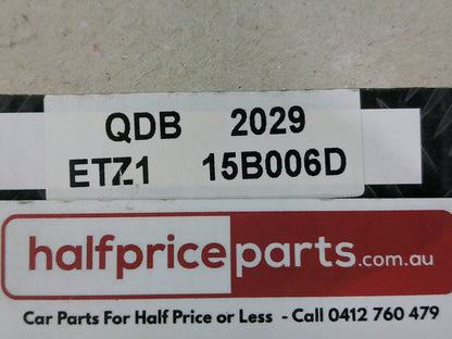QFM Front Brake Pad Set Suits Renault Clio/Laguna/Scenic New Part