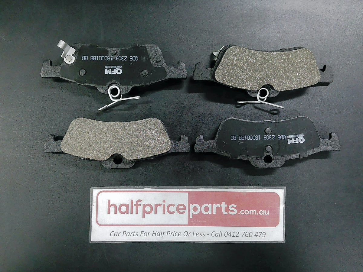 QFM Rear Brake Pad Set Suits Honda Civic New Part