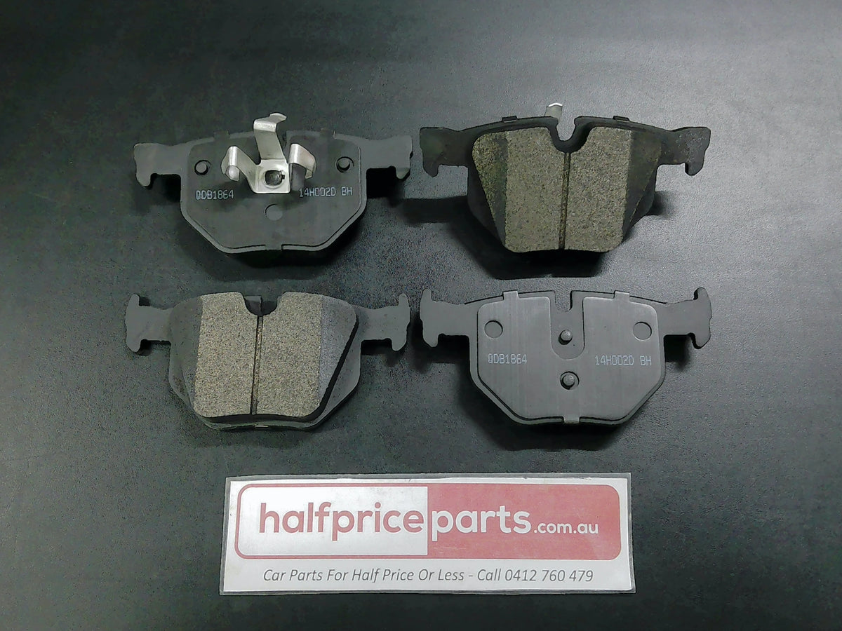 QFM Eurotech Rear Brake Pad Set Suits BMW 3 Series/X1 Series New Part