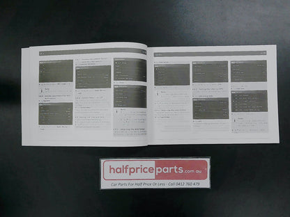 Suzuki Jimny/Swift Genuine Infotainment System Operating Instructions New Part