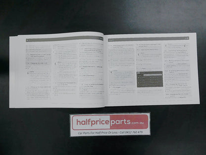 Suzuki Jimny/Swift Genuine Infotainment System Operating Instructions New Part