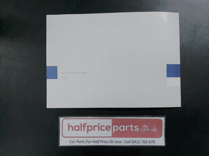 Suzuki Jimny/Swift Genuine Infotainment System Operating Instructions New Part