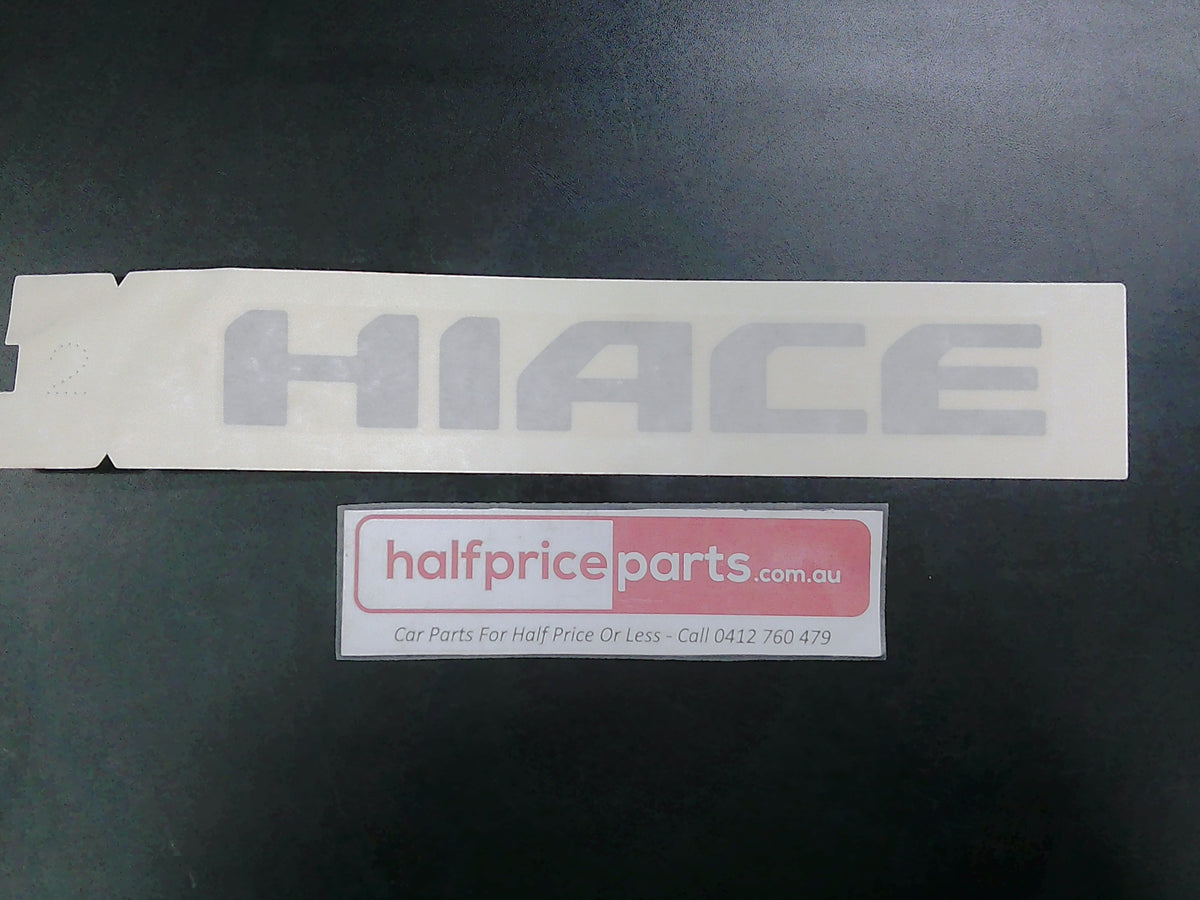 Toyota Hiace Genuine Rear Tail Gate Door Emblem No3 New Part