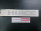 Toyota Hiace Genuine Rear Tail Gate Door Emblem No3 New Part