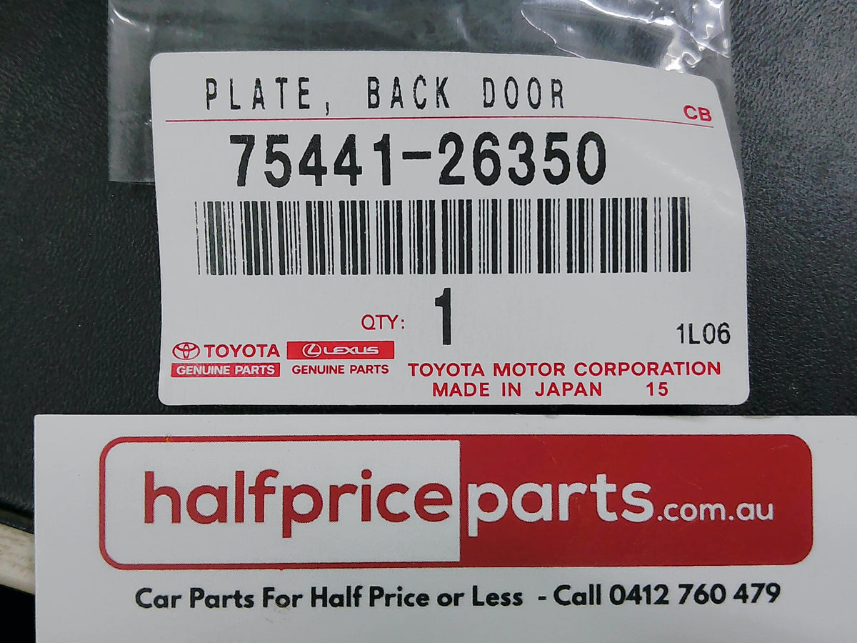 Toyota Hiace Genuine Rear Tail Gate Door Emblem No3 New Part