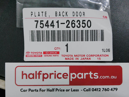 Toyota Hiace Genuine Rear Tail Gate Door Emblem No3 New Part