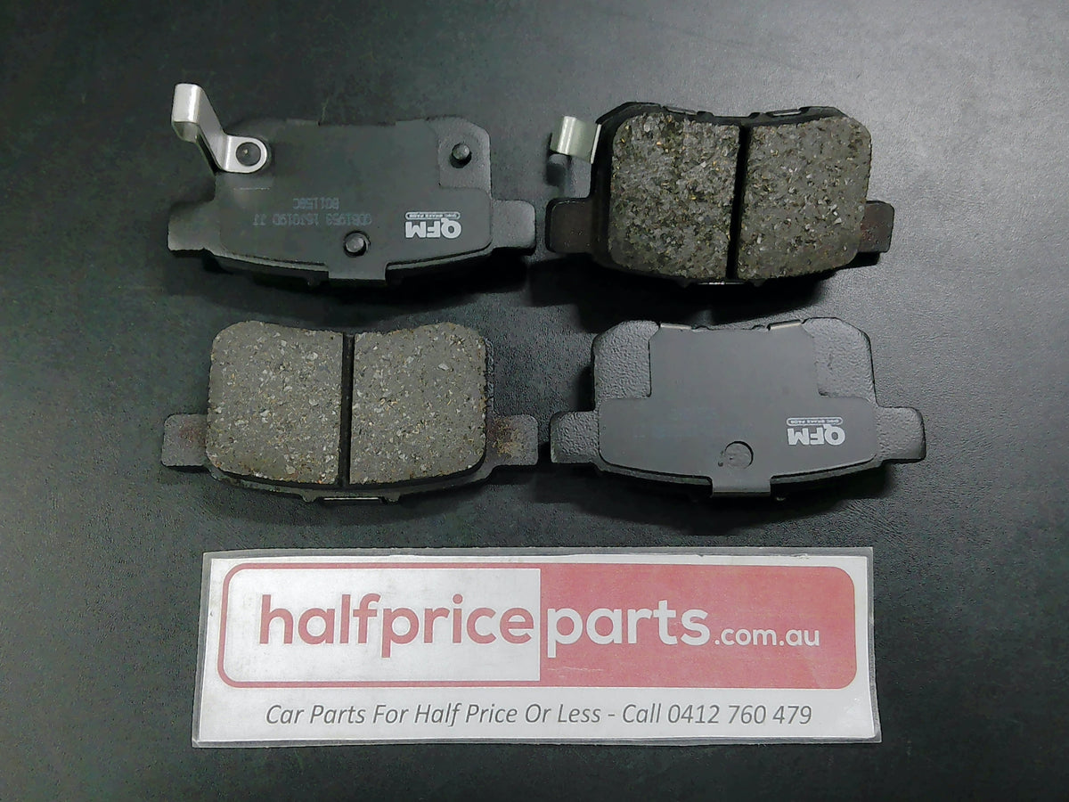 QFM Performance Rear Brake Pad Set Suits Honda Accord/Euro New Part